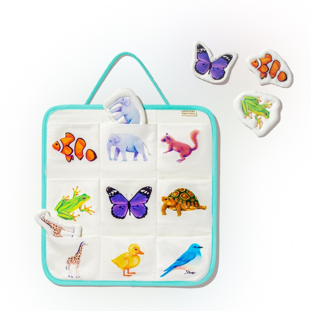 LOVEVERY Quilted Critter Pockets